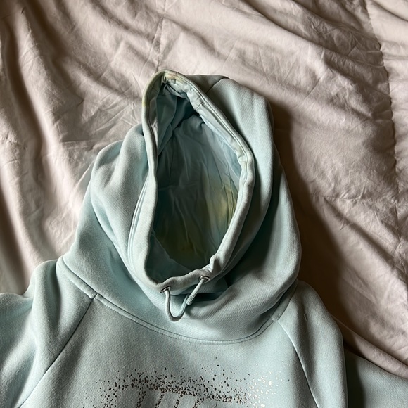 Light blue Nike hoodie - Picture 2 of 3